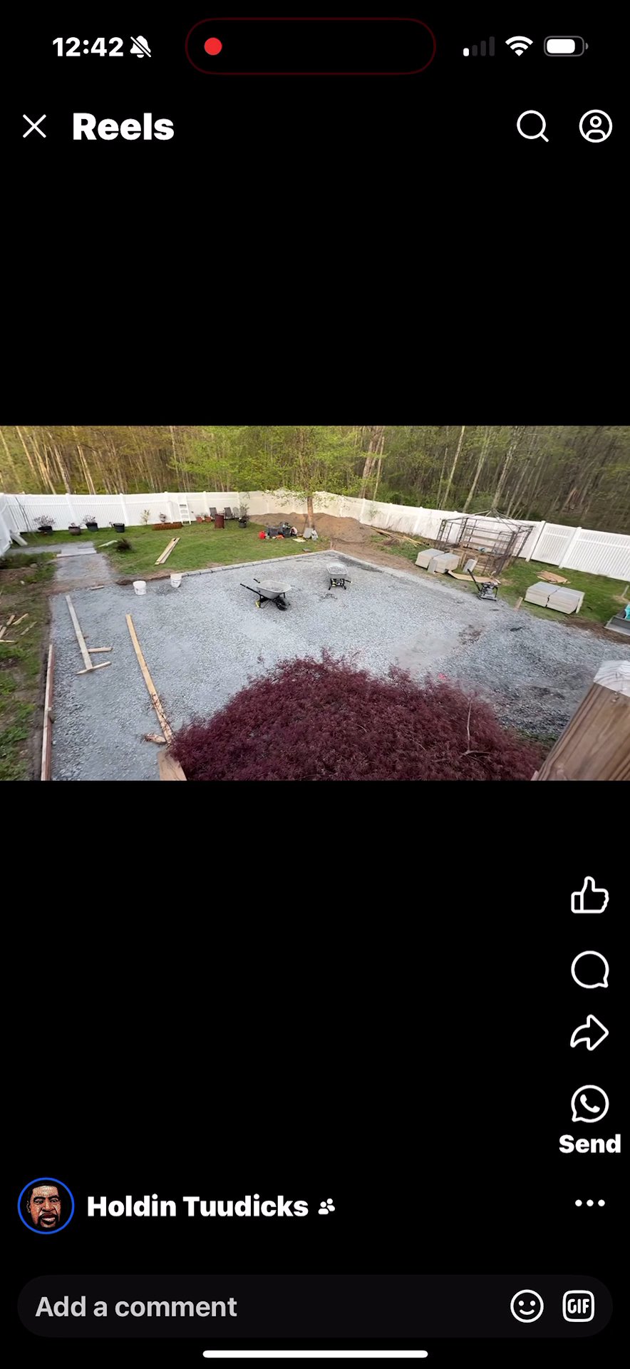 Outdoor Finishing Work