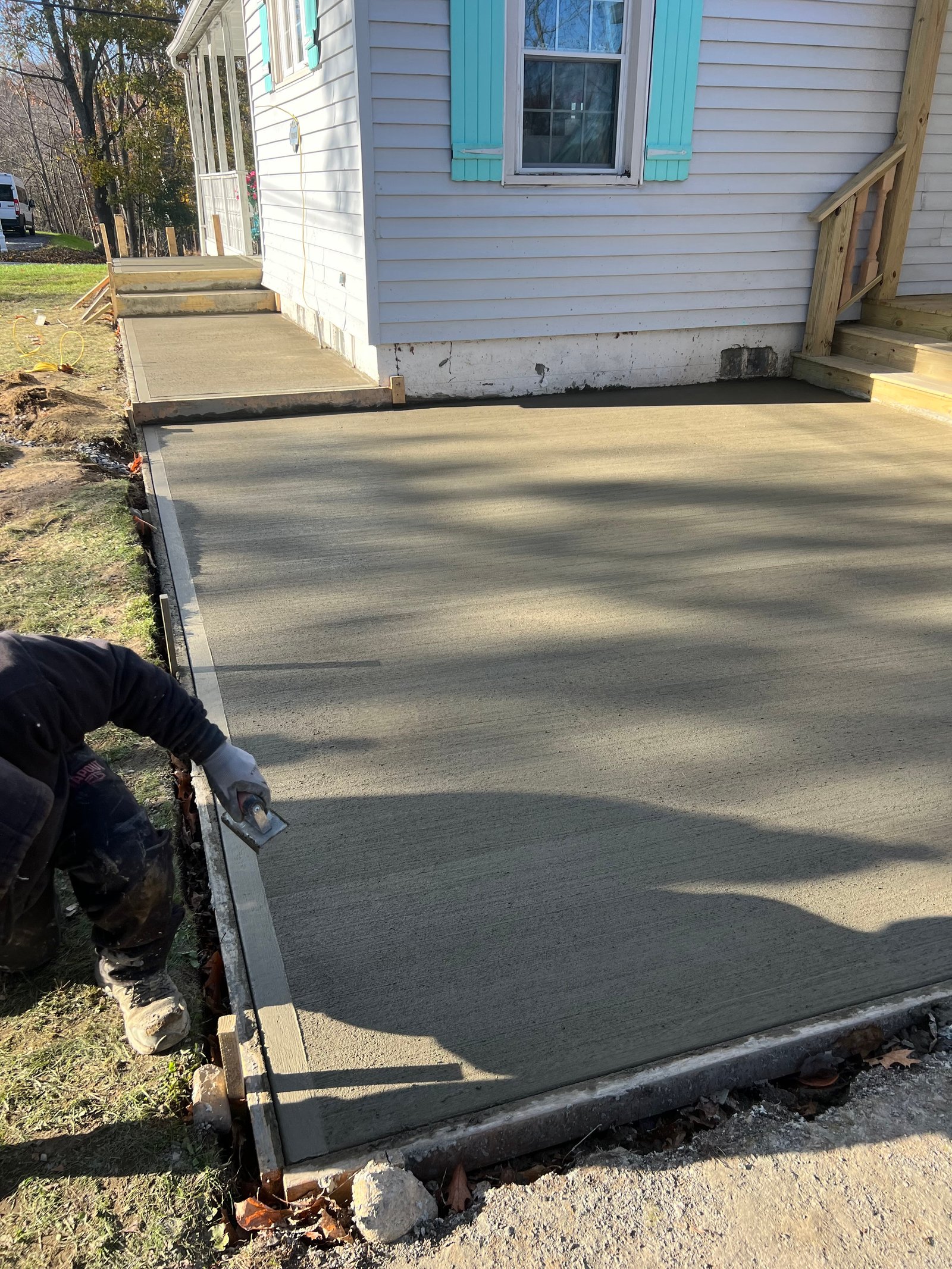 Paver Installation Example